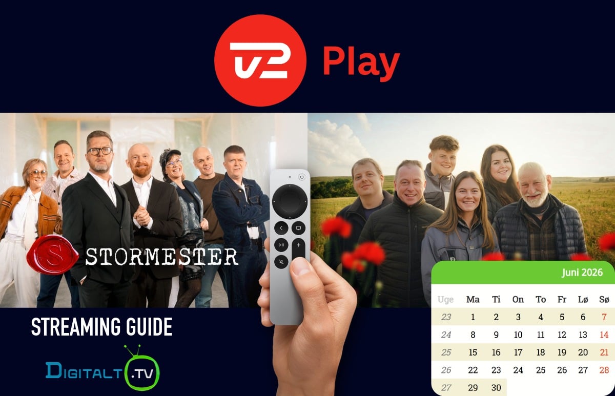 Nyt på TV 2 Play juni 2026 Månedsguide