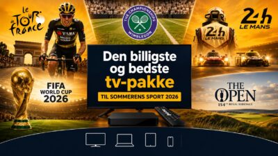 Den billigste og bedste tv-pakke til sommerens sport 2026