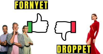 Hvilke serier blev fornyet og droppet i maj 2026