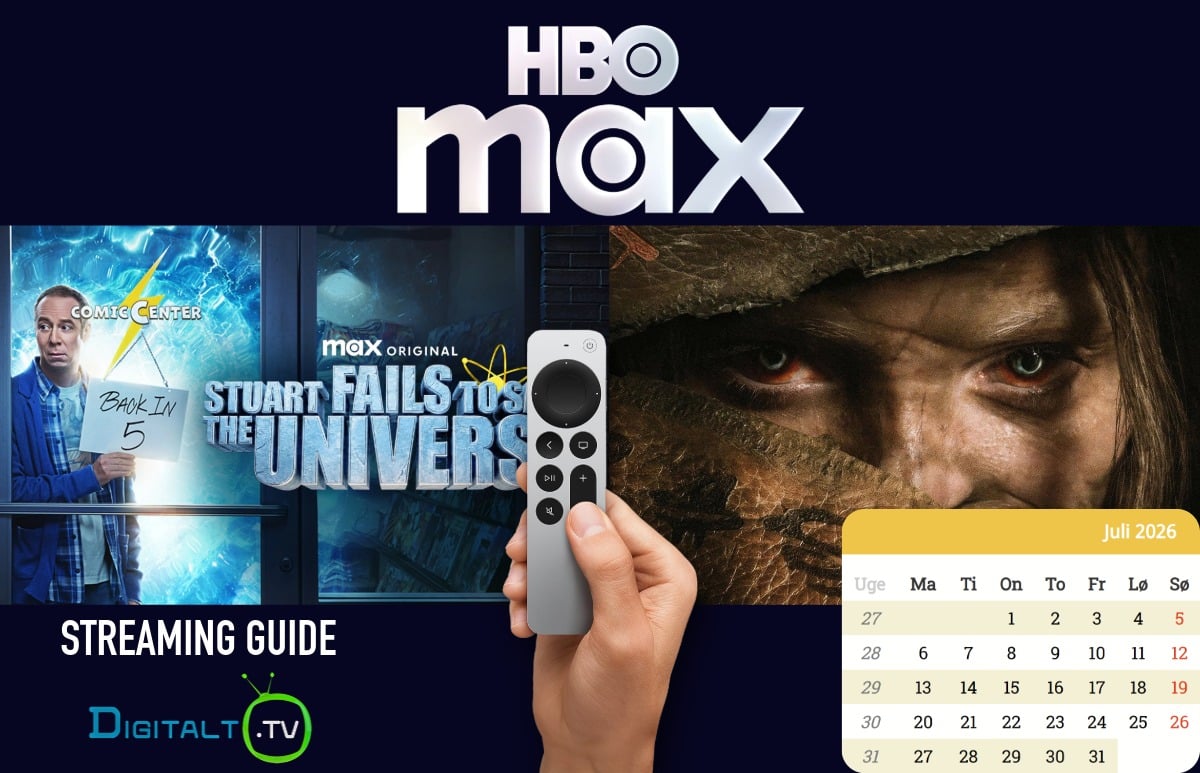 Nyt på HBO Max juli 2026