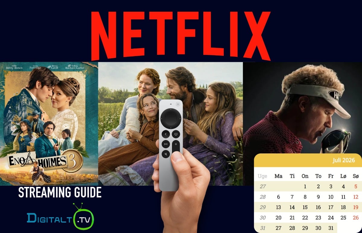 Nyt på Netflix juli 2026 Månedsguide