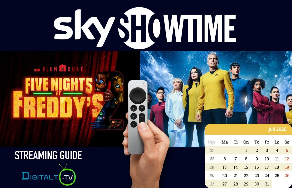 Nyt på SkyShowtime juli 2026 Månedsguide