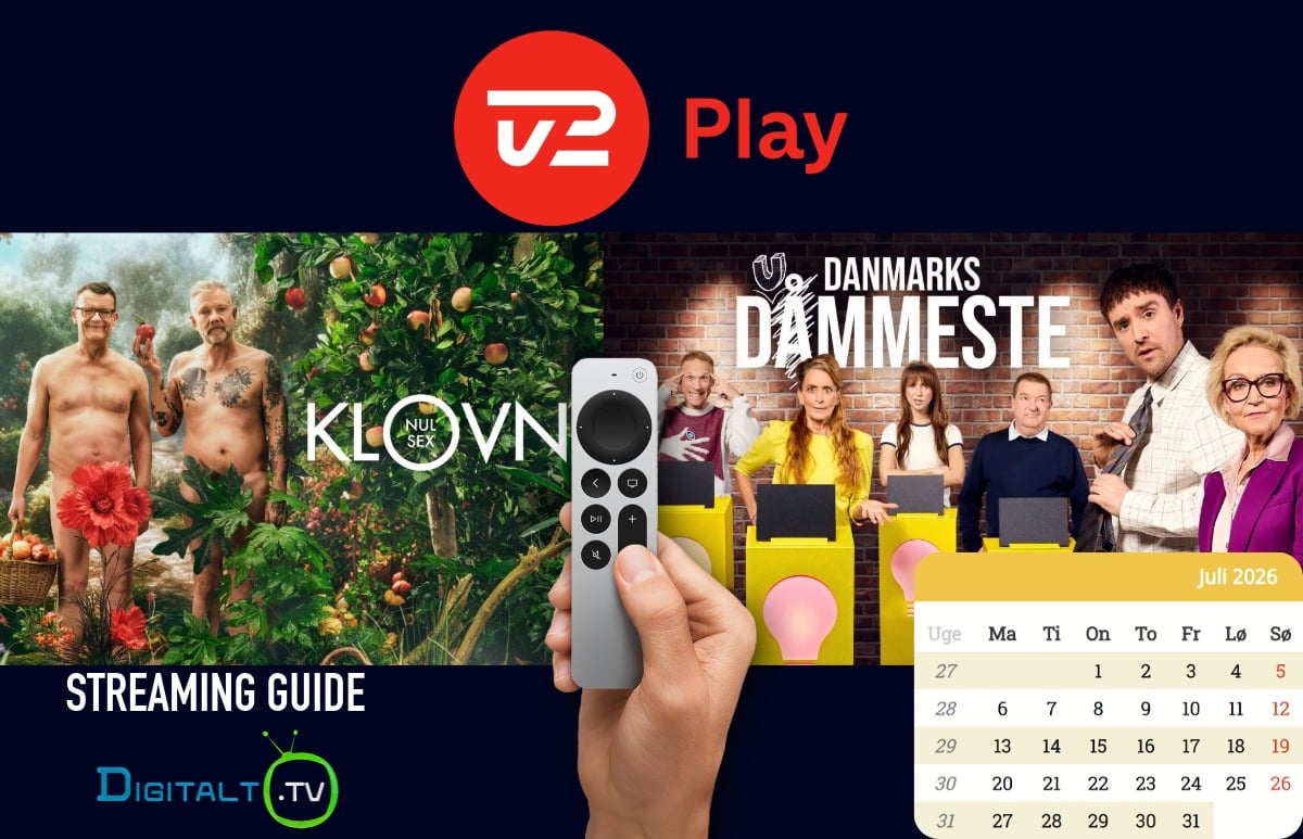 Nyt på TV 2 Play juli 2026 Månedsguide