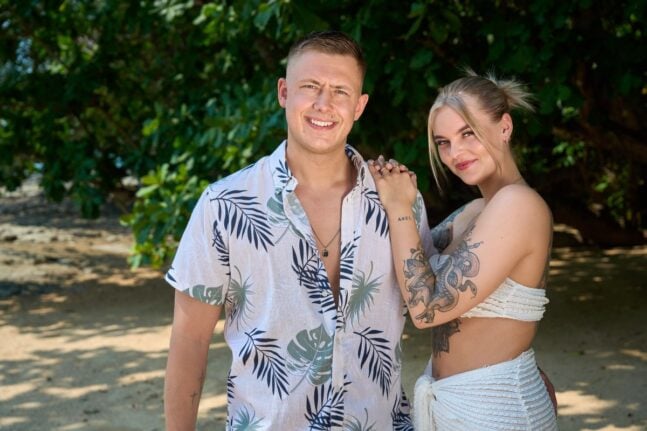 Temptation Island Danmark Melanie, 28 år og Mathias, 31 år - Instagram: melatranholm og mathias.rubi