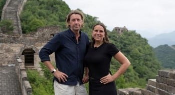 Anne og Anders i Kina