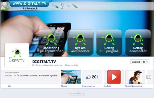 DIGITALT.TV på Facebook