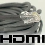 HDMI CAT5 forlænger test
