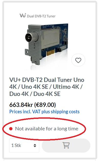 DVB-T2 tuner