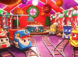 Mighty Express: A Mighty Christmas Trailer 🎄 Netflix Jr
