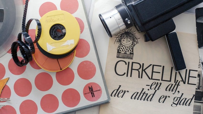 Cirkeline og den usynlige tegner