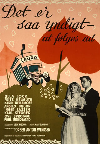 Det er så yndigt at følges ad