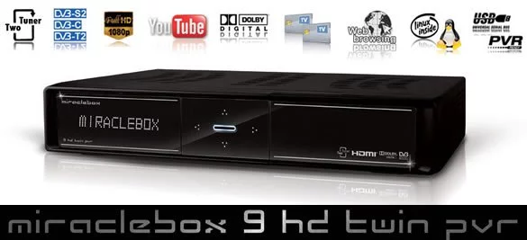 Miraclebox 9 Twin HD PVR test