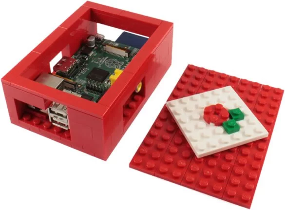 Raspberry Pi Lego kabinet